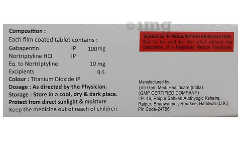 Gabistrol-NT 100 Tablet image Gabistrol-NT 100 Tablet image