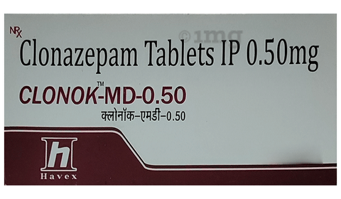 Clonok-MD 0.50 Tablet image