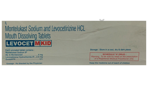 Levocet M Kid Tablet MD image Levocet M Kid Tablet MD image