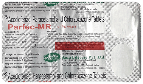Parfec-MR Tablet image