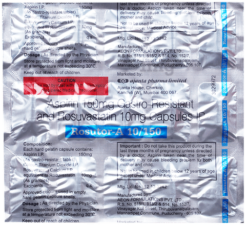 Rosutor-A 10/150 Capsule image