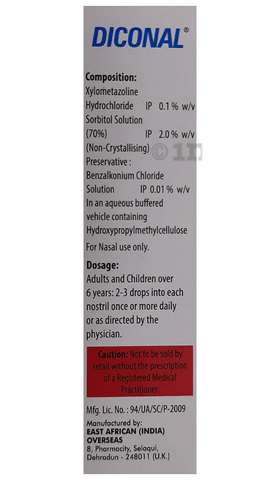 Diconal Nasal Drops image