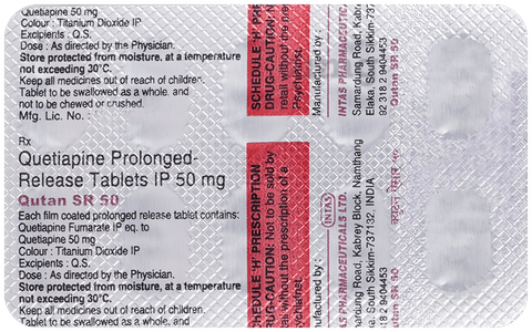 Qutan SR 50 Tablet image