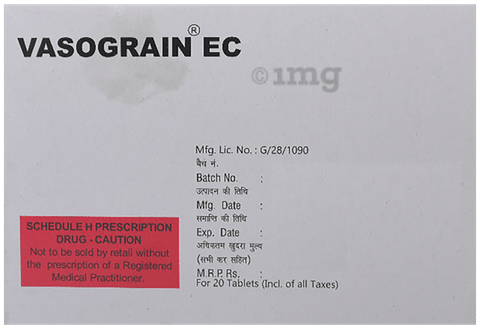 Vasograin EC Tablet image