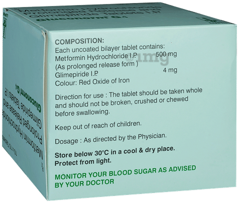 GlUcOnorm-G 4 Tablet PR image GlUcOnorm-G 4 Tablet PR image
