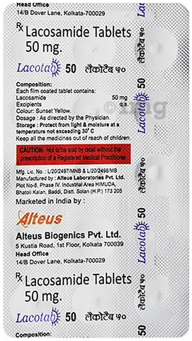 Lacotab 50mg Tablet image Lacotab 50mg Tablet image
