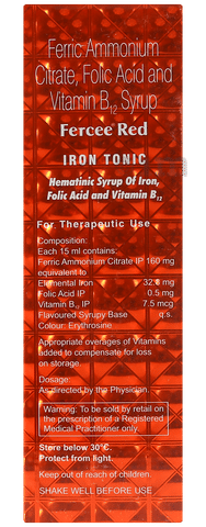 Fercee Red Syrup image Fercee Red Syrup image