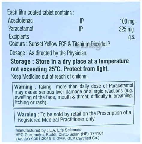 Aclonid-P Tablet