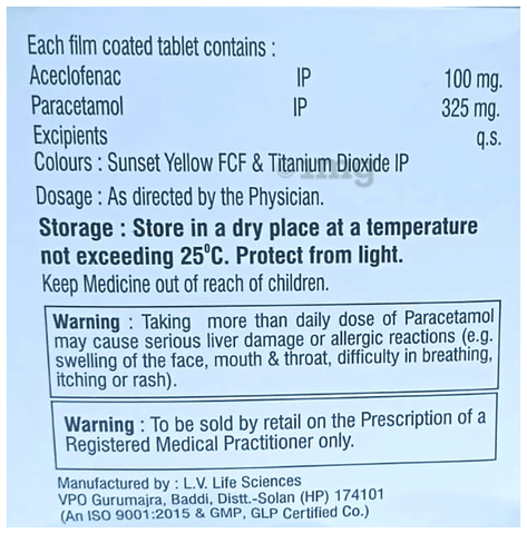 Aclonid-P Tablet image
