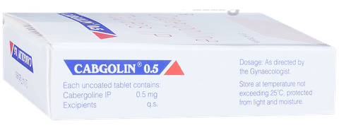 Cabgolin 0.5 Tablet image