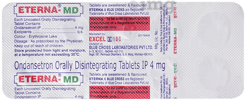 Eterna 4mg Tablet MD image