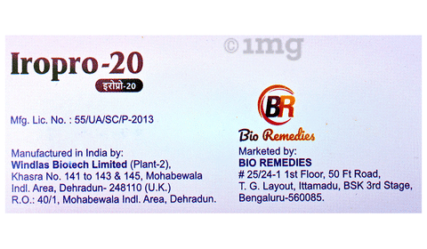 Iropro 20 Tablet image