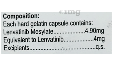 Lenvaleaf 4MG Capsule image