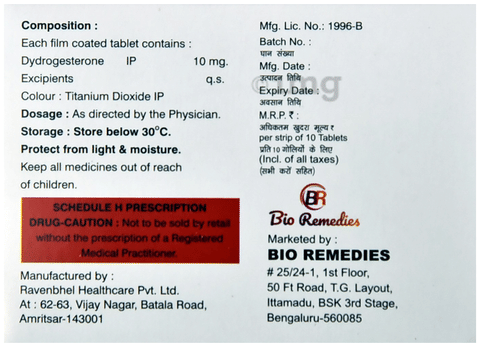 Dydrobyte 10 Tablet image