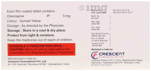 Olapin 5 Tablet image