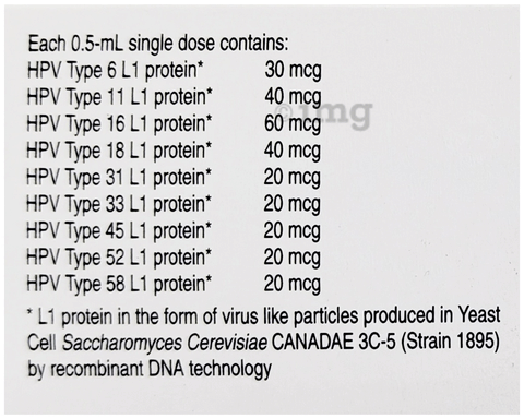 Gardasil 9 Injection image