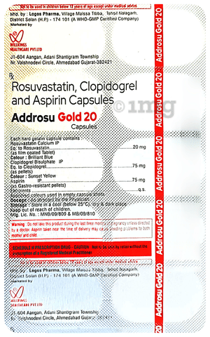 Addrosu Gold 20 Capsule image Addrosu Gold 20 Capsule image