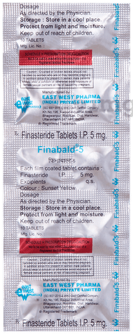Finabald 5mg Tablet image