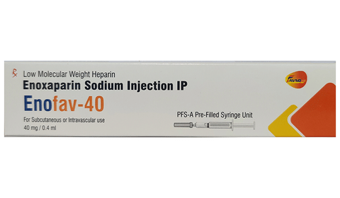 Enofav 40mg Injection image