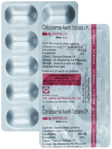 Jospar 250 Tablet image