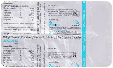 Gabanox BM Soft Gelatin Capsule