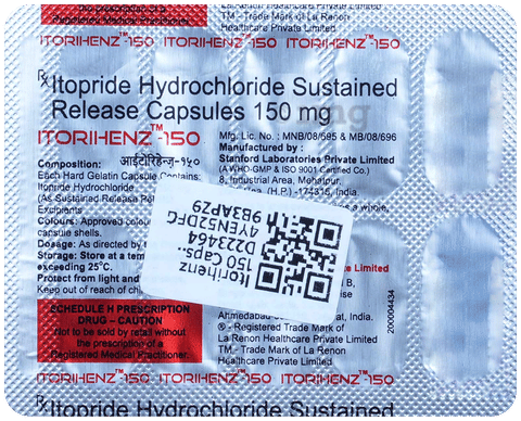Itorihenz 150 Capsule SR image