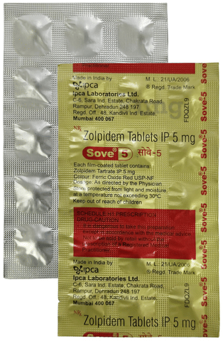 Sove 5mg Tablet image