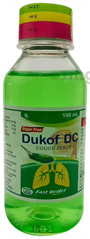 Dukof DC Cough Syrup Sugar Free