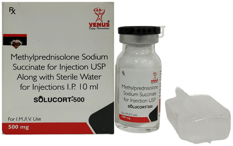 Solucort 500 Injection image