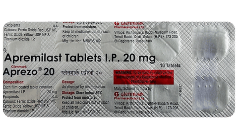 Aprezo 20 Tablet image