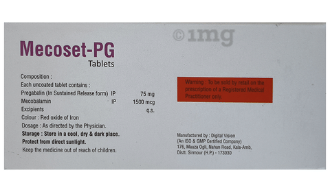 Mecoset-PG Tablet SR image