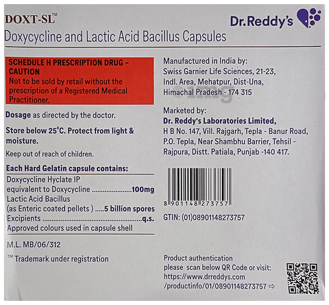 Doxt-SL Capsule image