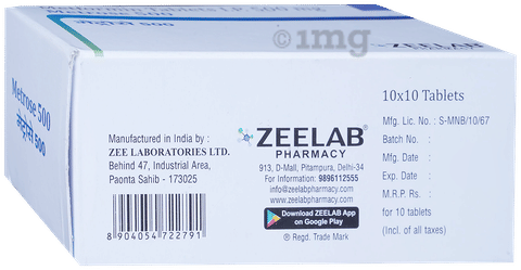 MetROSE 500mg Tablet image
