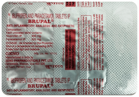 Brupal 300mg/325mg Tablet