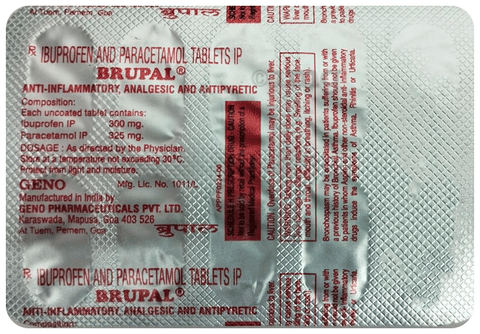 Brupal 300mg/325mg Tablet image