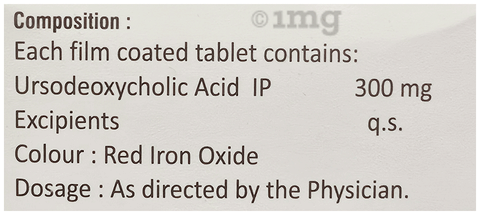 Ursosar 300 Tablet image