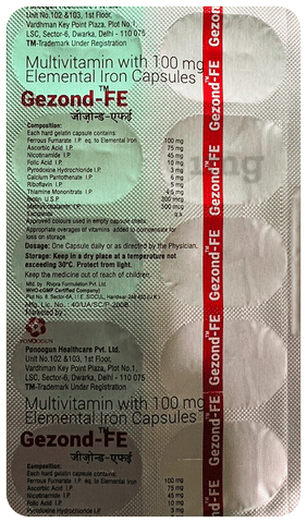 Gezond-FE Capsule image Gezond-FE Capsule image