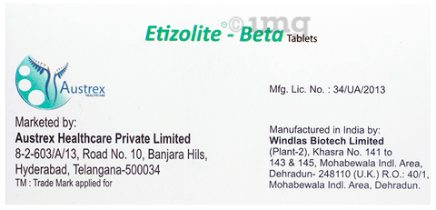 Etizolite-Beta Tablet