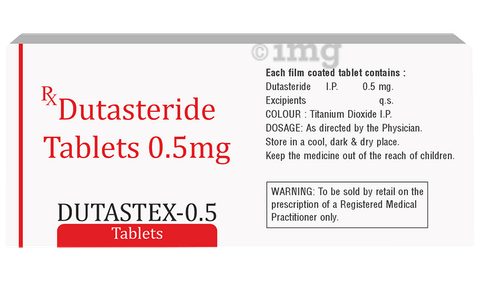 Dutastex 0.5mg Tablet image