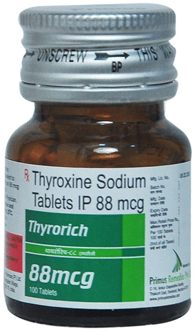 Thyrorich 88mcg Tablet image