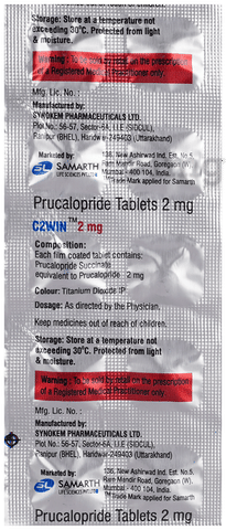 C2Win 2mg Tablet image