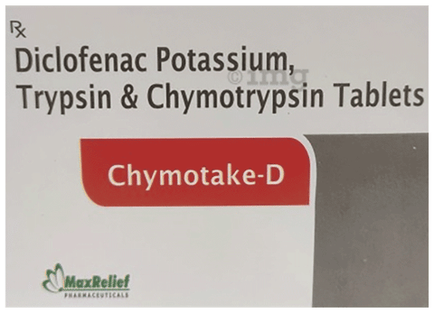 Chymotake-D Tablet image