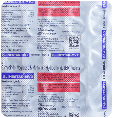 Glimestar-MV 2 Tablet ER image