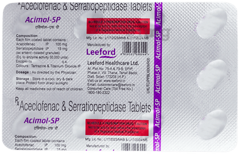 Acimol-SP Tablet image