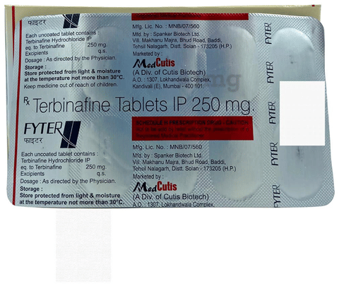 Fyter 250mg Tablet image