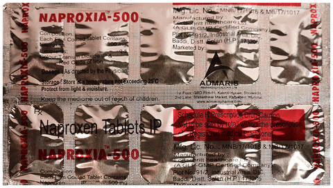 Naproxia 500 Tablet image Naproxia 500 Tablet image