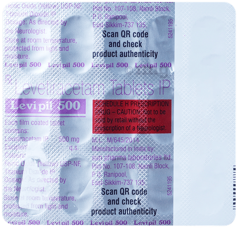 Levipil 500 Tablet image Levipil 500 Tablet image