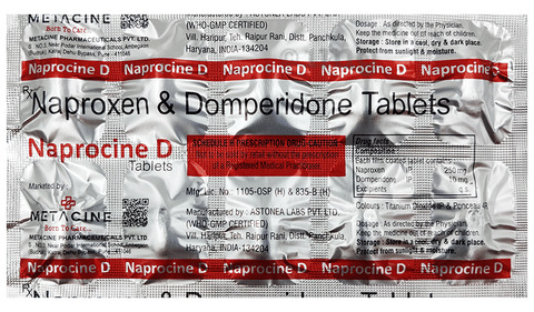 Naprocine D Tablet image