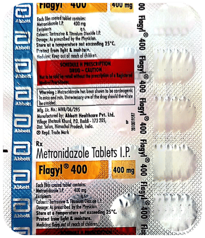 Flagyl 400 Tablet image