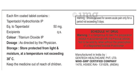 Topentex 50 Tablet image Topentex 50 Tablet image